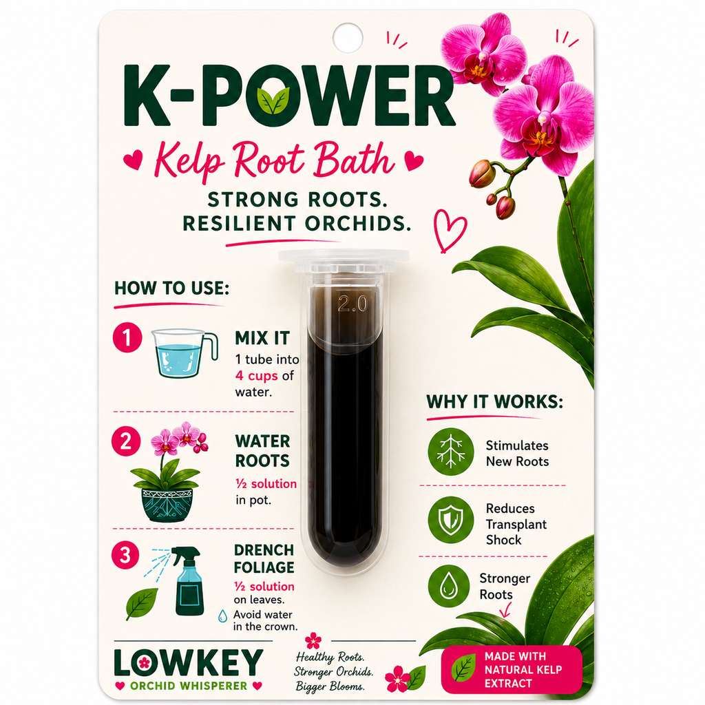 DIY Orchid Repot Kit - White Fir Bark Mix