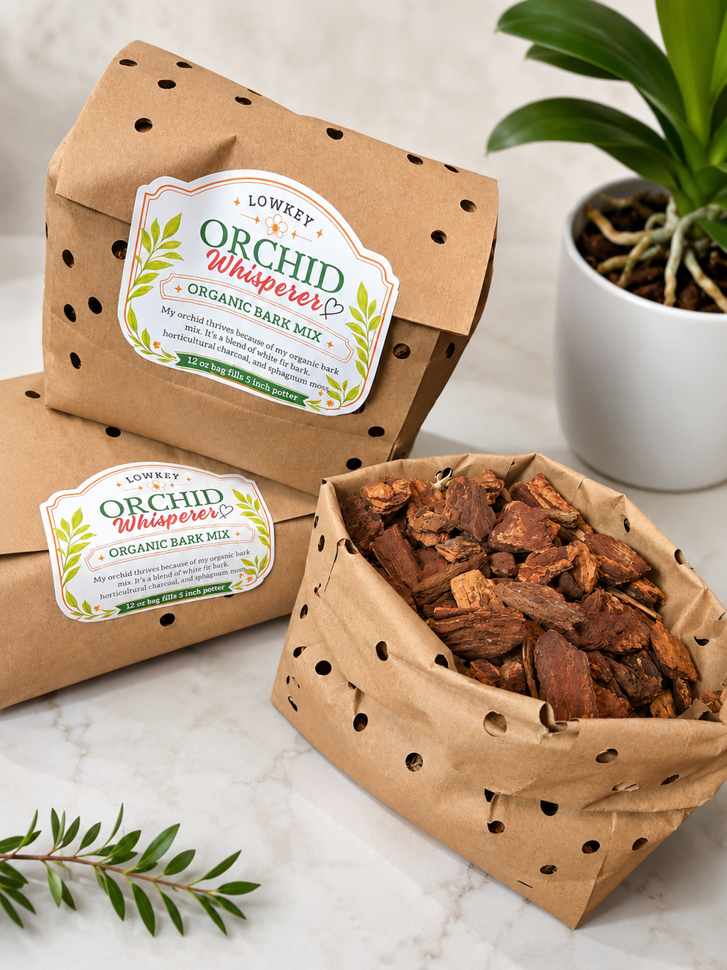 White Fir Bark Mix