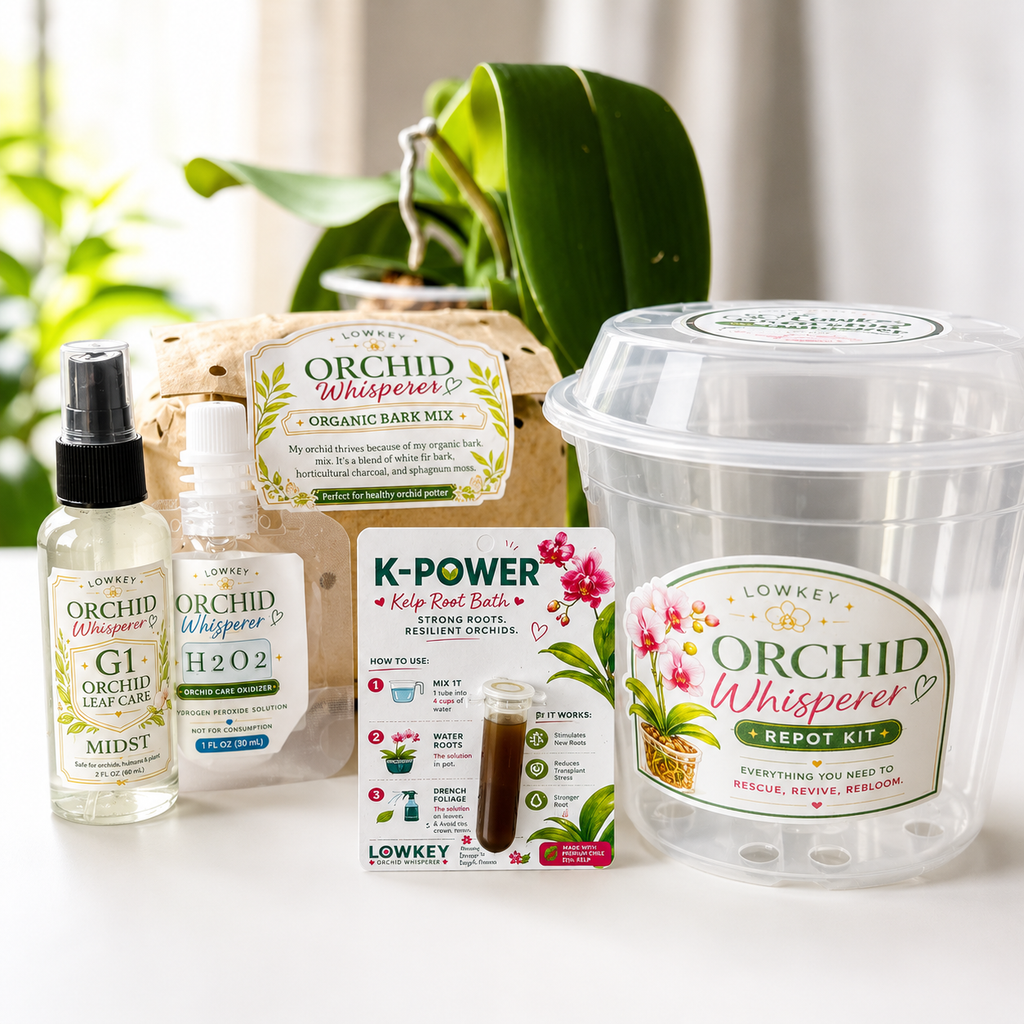 DIY Orchid Repot Kit - White Fir Bark Mix